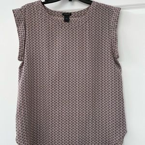 Ann Taylor patterned blouse